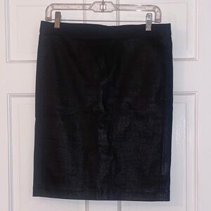 Helmut Lang Real Leather Pencil Skirt, Size 8